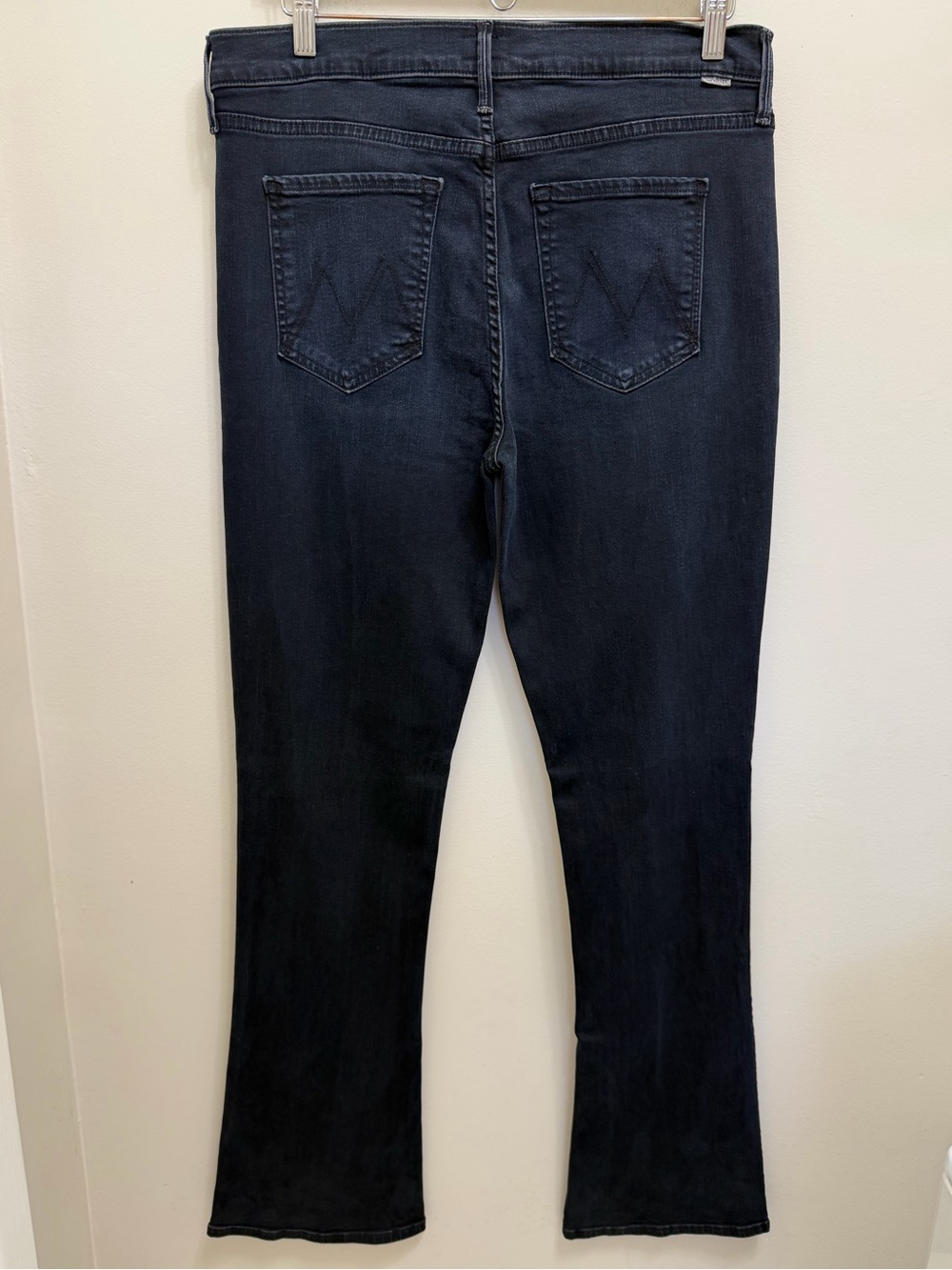 MOTHER The Runaway Denim Jean High Rise in Night in Venice Black Size 34 - Picture 6 of 11